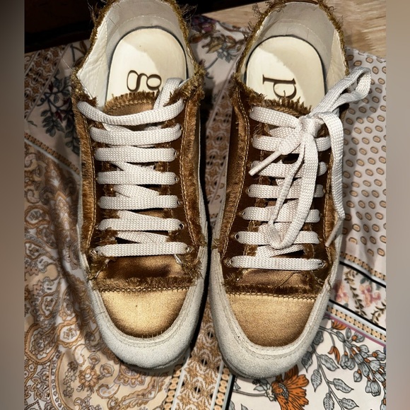 Pedro Garcia Orella Frayed Satin Trainer - Picture 13 of 15